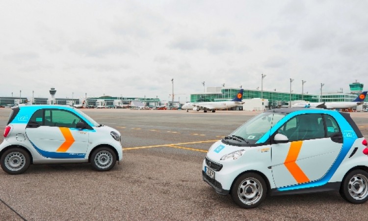Lufthansa Express Carsharing connects airports and cities